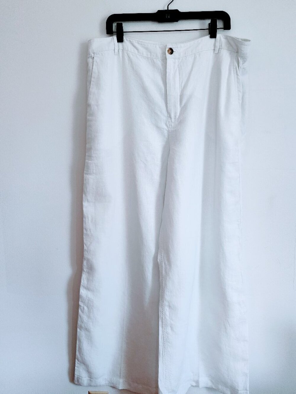 Madewell Wide-Leg Linen Pant